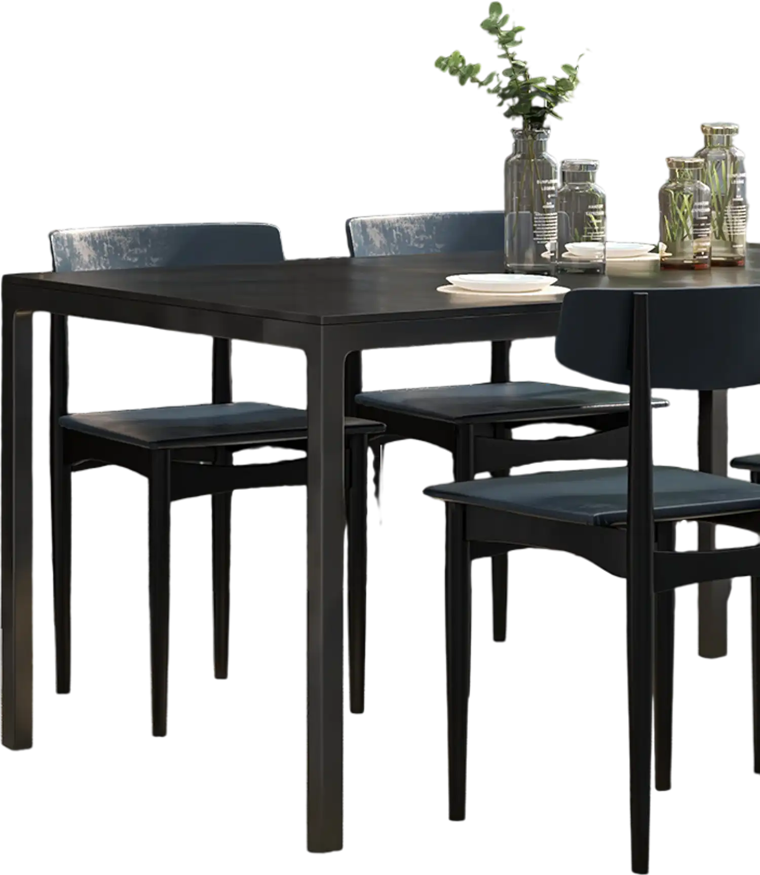 Costway 8-Panel Folding Room Divider Hand-Woven Solid Wood Frame Black 75482316 New