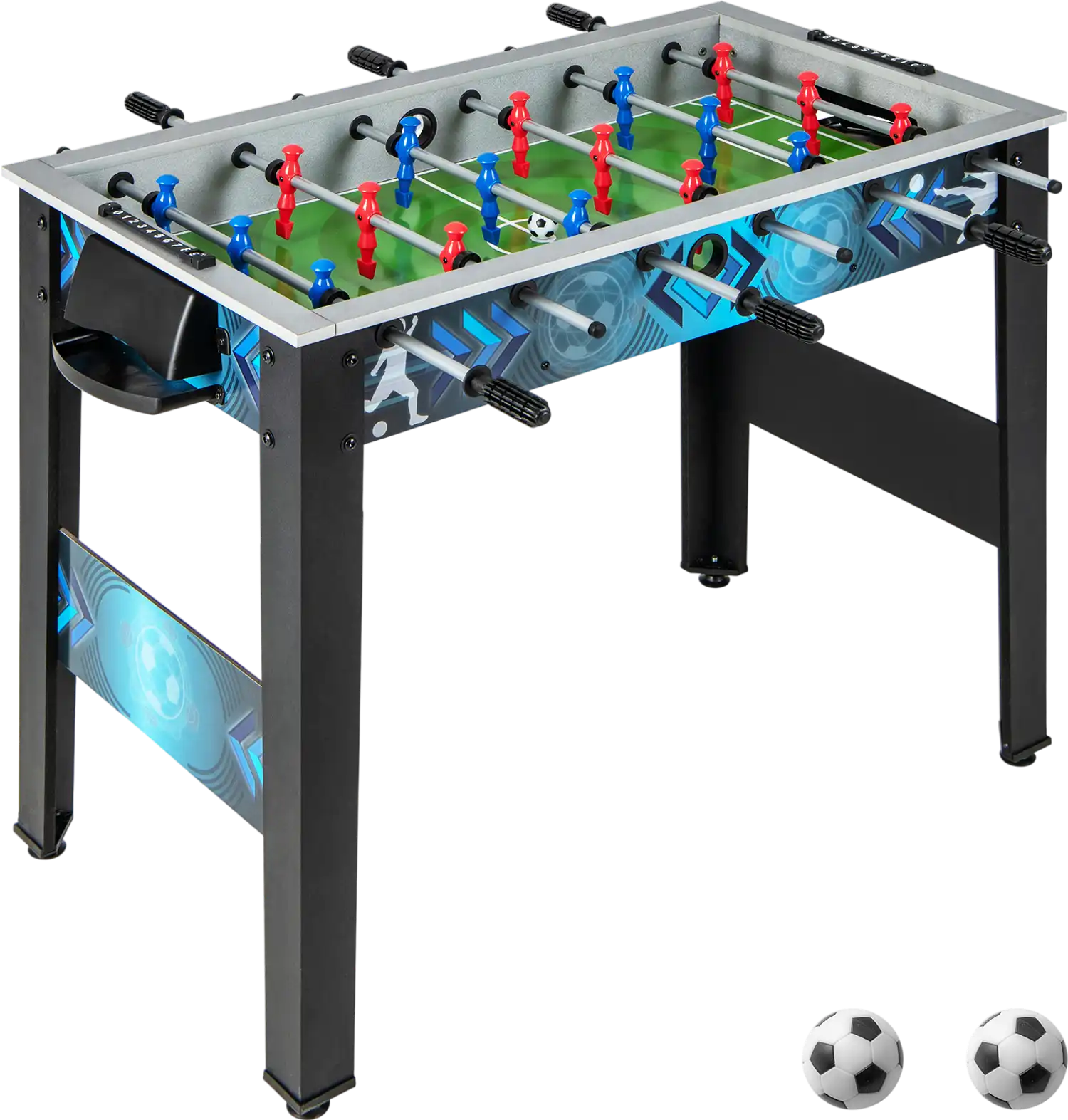 Costway Foosball Soccer Table Game 2 Footballs 84759361 New