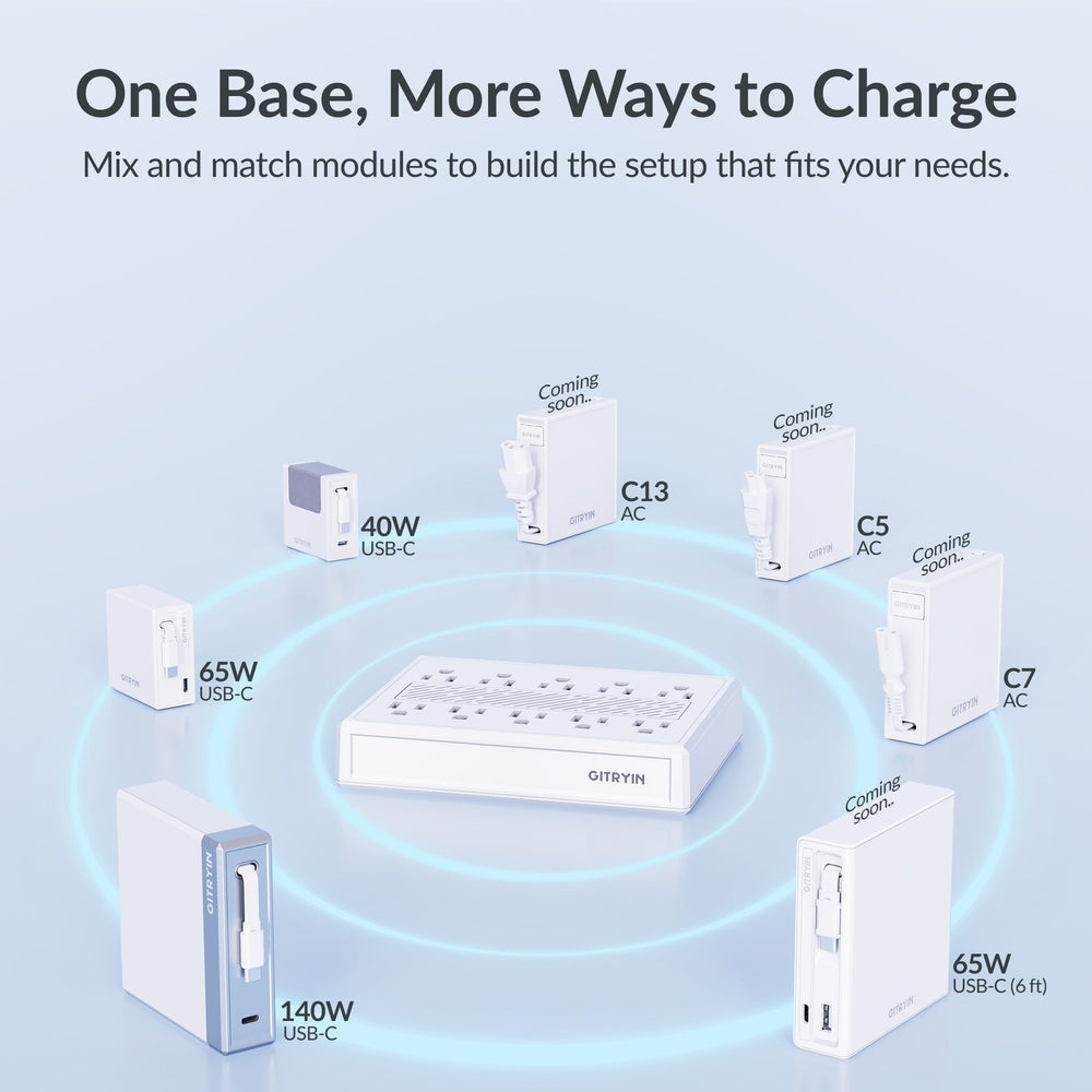 Giraffe Tools Modular Charging Station with Smart Cooling Fan 1875W New
