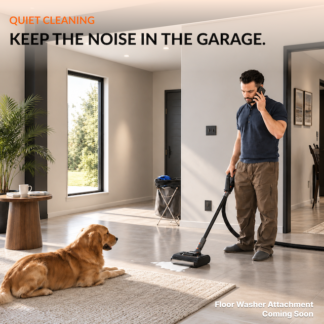 Giraffe Tools GrandFlux Retractable Vacuum Cleaner 40 ft 1200W New