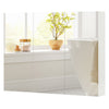 Frameless bathroom wall-mounted mirror cabinet with 3 mirrored doors and ample storage for organized essentials.