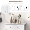 Anti-toppling device for the Free Standing Bathroom Storage Cabinet, ensuring safety and stability in your home.