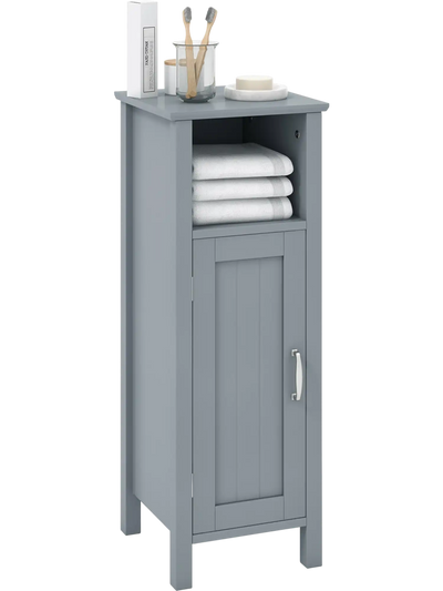Costway Bathroom Storage Organizer 2-Tier Cabinet 98627153 New