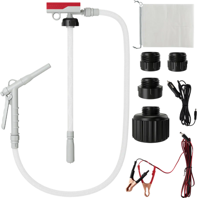 Costway Fuel Transfer Pump w/ Nozzle Flow Control Stop 687543219 New