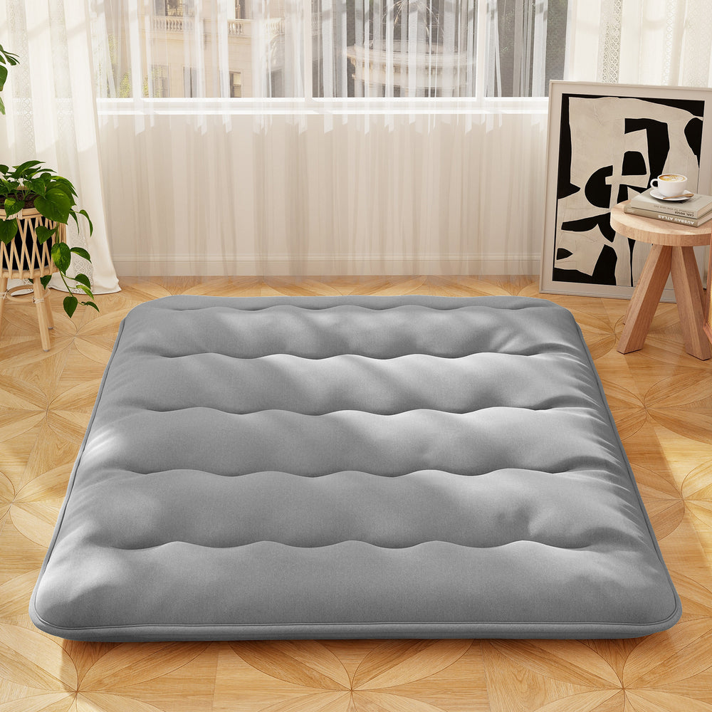 Futon Mattress with Washable Cover and Carry Bag-Queen Size - Gallery View 1 of 10