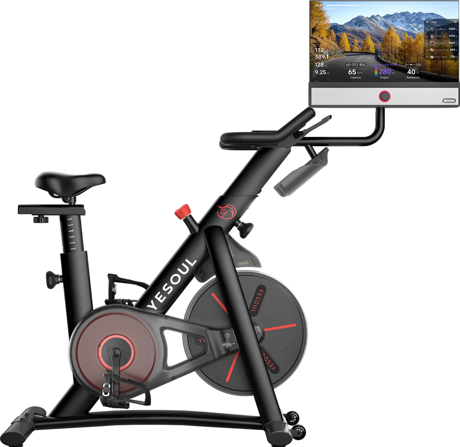 Yesoul G1M Plus Exercise Bike with 21.5