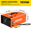 Vevor PCP Air Compressor 4500 PSI 0.4 Gal Portable 110V/220V Auto Stop Built In Adapter And Fan VV-GYDQBJS New