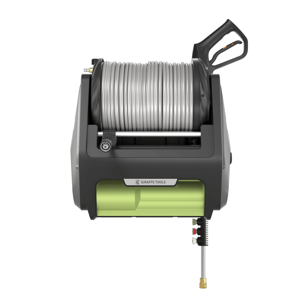 Giraffe Tools Grandfalls PRO Special Edition Retractable Pressure Washer 3400 PSI 1.2 GPM 100ft New