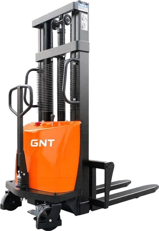 GNT G33S-118 Fork-Over Stacker Semi-Electric 118 in. Height 3300 lb. Capacity 12V New