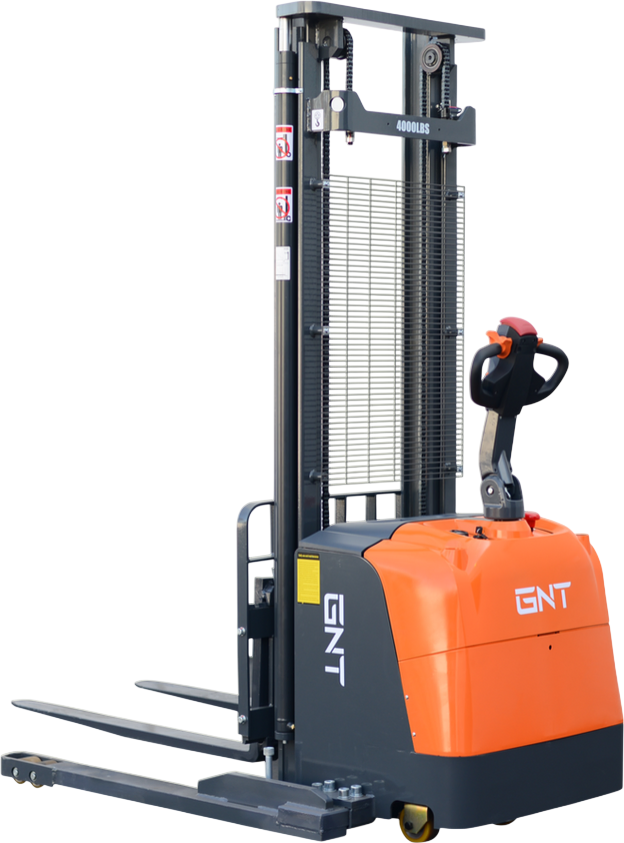 GNT Lithium Straddle Stacker Full Powered 145 in. Height 4000 lb. Capacity 24V G40BC-145LI New