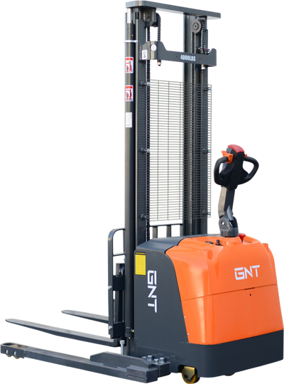 GNT Lithium Straddle Stacker Full Powered 145 in. Height 4000 lb. Capacity 24V G40BC-145LI New