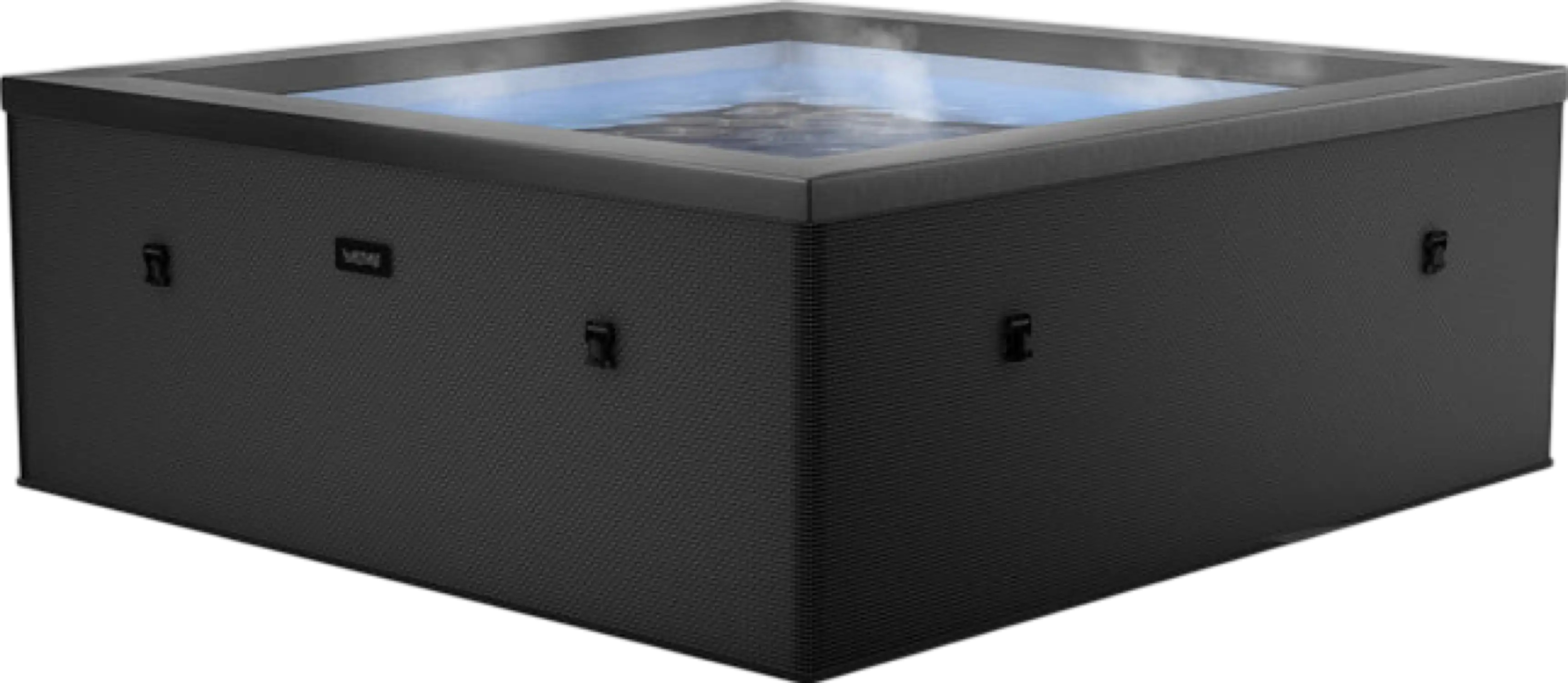 Wave Garda Eco Foam Hot Tub 6-Person Square Spa with Integrated Heater New