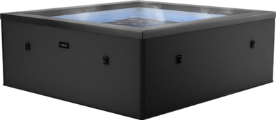 Wave Garda Eco Foam Hot Tub 6-Person Square Spa with Integrated Heater New