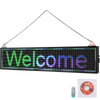 Vevor LED Scrolling Sign 40" x 9" Full Color P6 High-Resolution Programmable Display for Indoor Use New