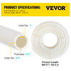 Vevor PEX Tubing Pipes 1" x 500' Non Oxygen Barrier PEX-B Tube for Radiant Floor Heating Systems White New