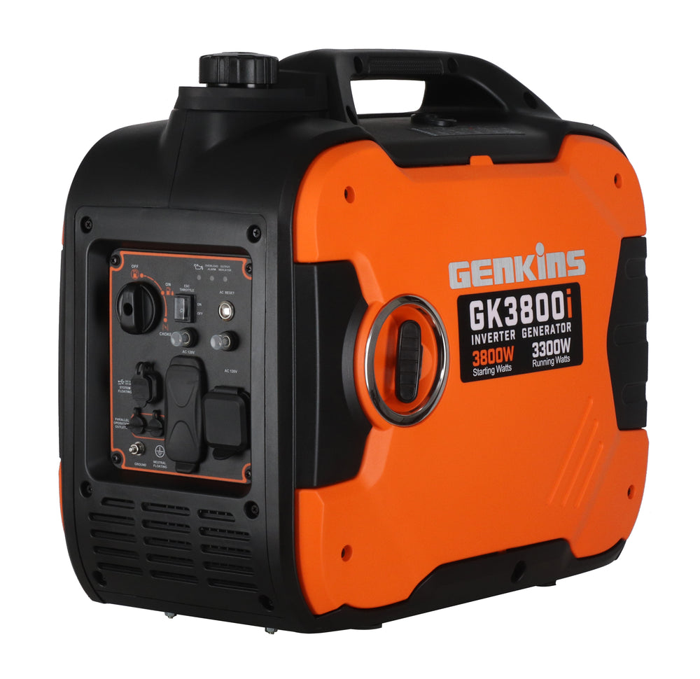 Genkins GK3800I 3300W/3800W Generator Gas Inverter RV Adaptor New