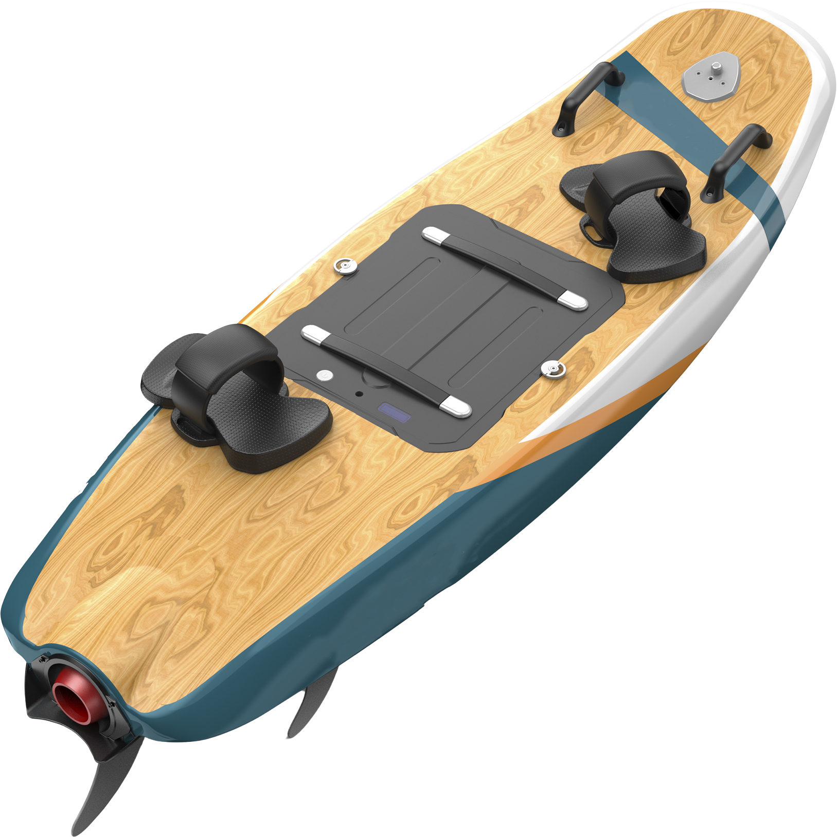 Glarewheel GL12 Electric Surfboard 15kW Brushless Motor 72V 55Ah 34 MPH Wood New
