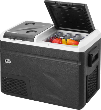 Vevor Car Refrigerator and Freezer 38 Qt Portable Single Zone with 30 Lbs Capacity Ice Maker New