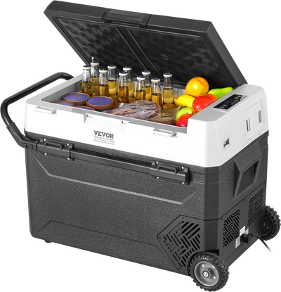 Vevor Car Refrigerator Freezer 63.4 Qt Portable Single Zone -4°F to 68°F Temperature Adjustment New