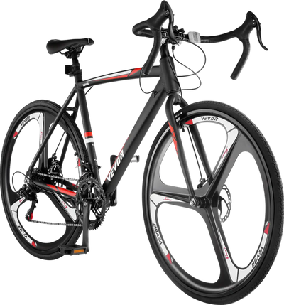 Vevor Road Bike 700C Aluminum Alloy Frame Shimano 14 Speed Disc Brake Racing Bicycle New