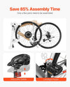 Vevor 700C Road Racing Bike 14-Speed Aluminum Frame with Disc Brakes New
