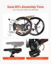 Vevor Road Bike 700C Carbon Steel Frame Shimano 21 Speed Disc Brake Racing Bicycle New