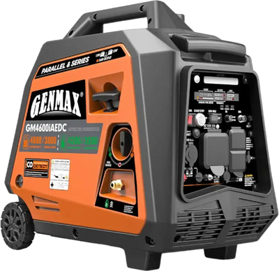 GENMAX GM4600iAEDC 3800W/4600W Generator Dual Fuel Inverter CO Alert Remote Start New