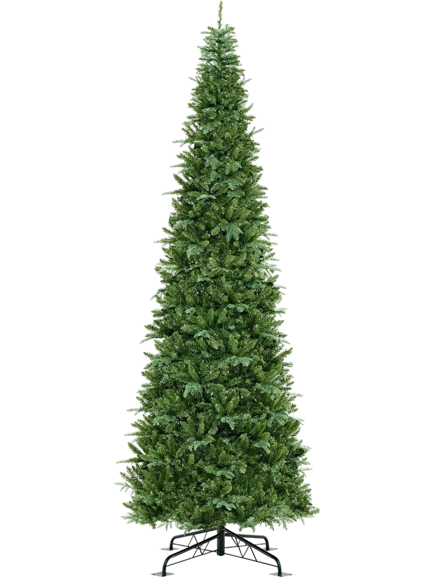 Costway 12' Prelit Hinged Artificial Christmas Tree 2517 PVC PE Tips 20833609 New