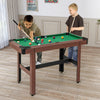 48 Inch  Pool Wooden Game Table with Full Set of Ballsfor Kids and Adults-Green - Gallery View 1 of 9