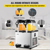 Vevor Slushy Machine 3.2 Gal 700W Dual Tank Stainless Steel Frozen Drink Maker for Commercial Use New