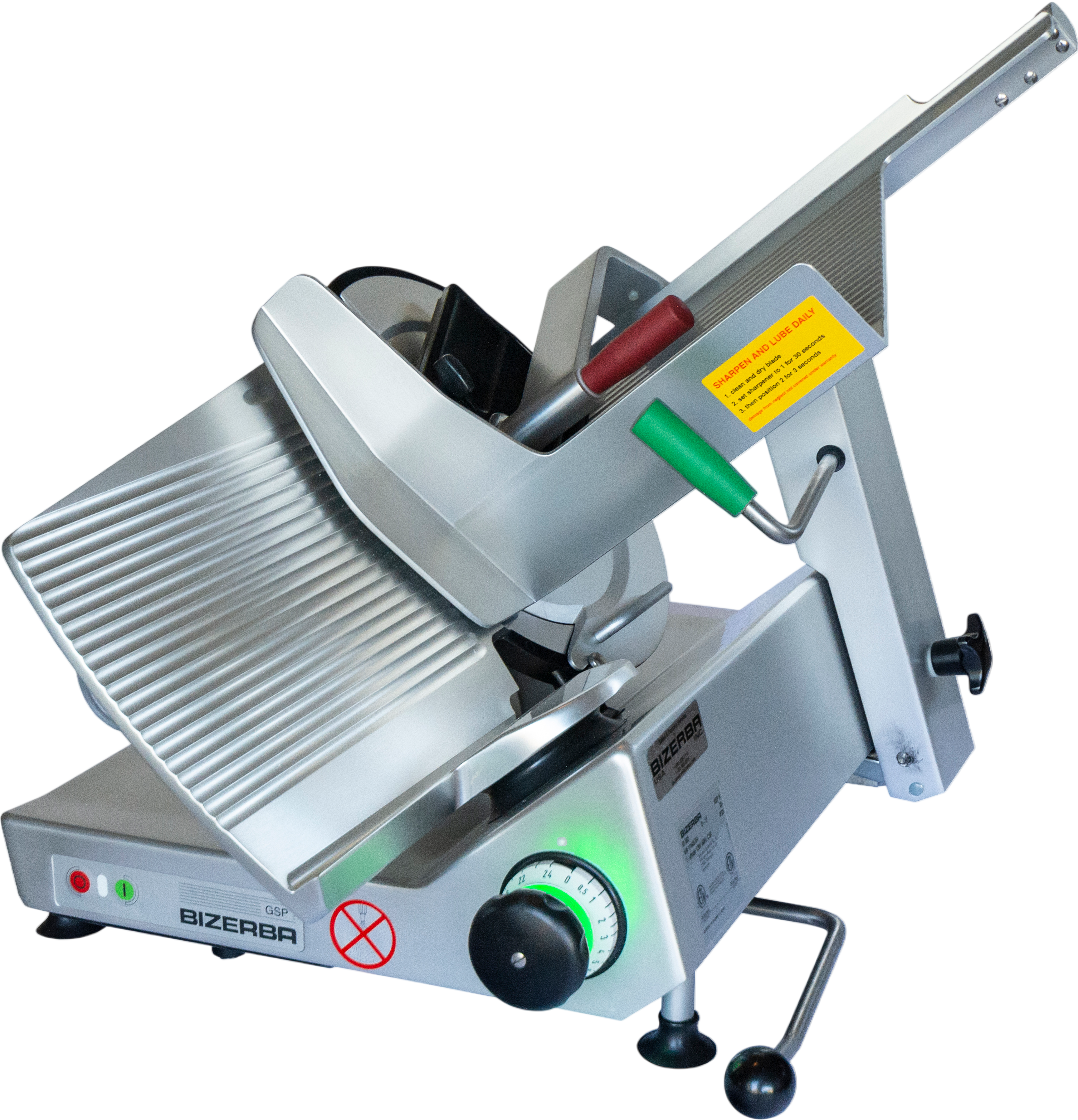 Bizerba Manual Slicer with Grooved Cheese Blade Gravity Feed 13