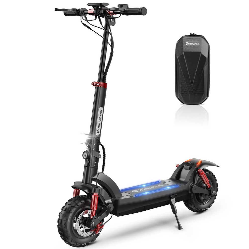 isinwheel GT2 Off Road Electric Scooter 28 Mile Range 28 MPH 800W New