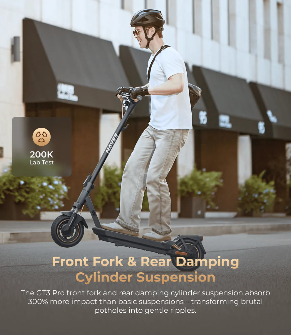Navee GT3 Pro Electric Scooter 20 MPH 37 Mile Max Range 1000W New