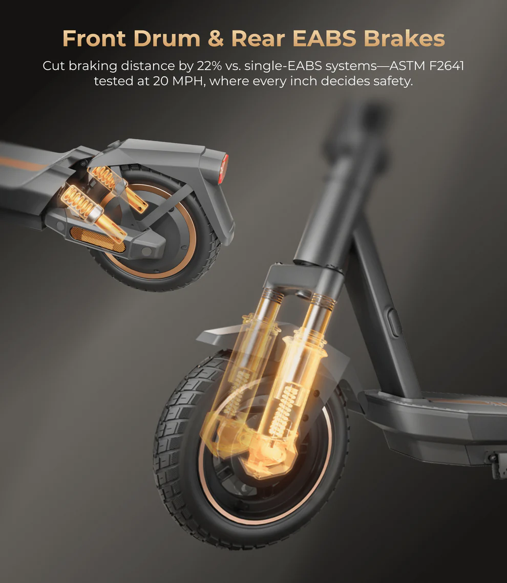 Navee GT3 Pro Electric Scooter 20 MPH 37 Mile Max Range 1000W New