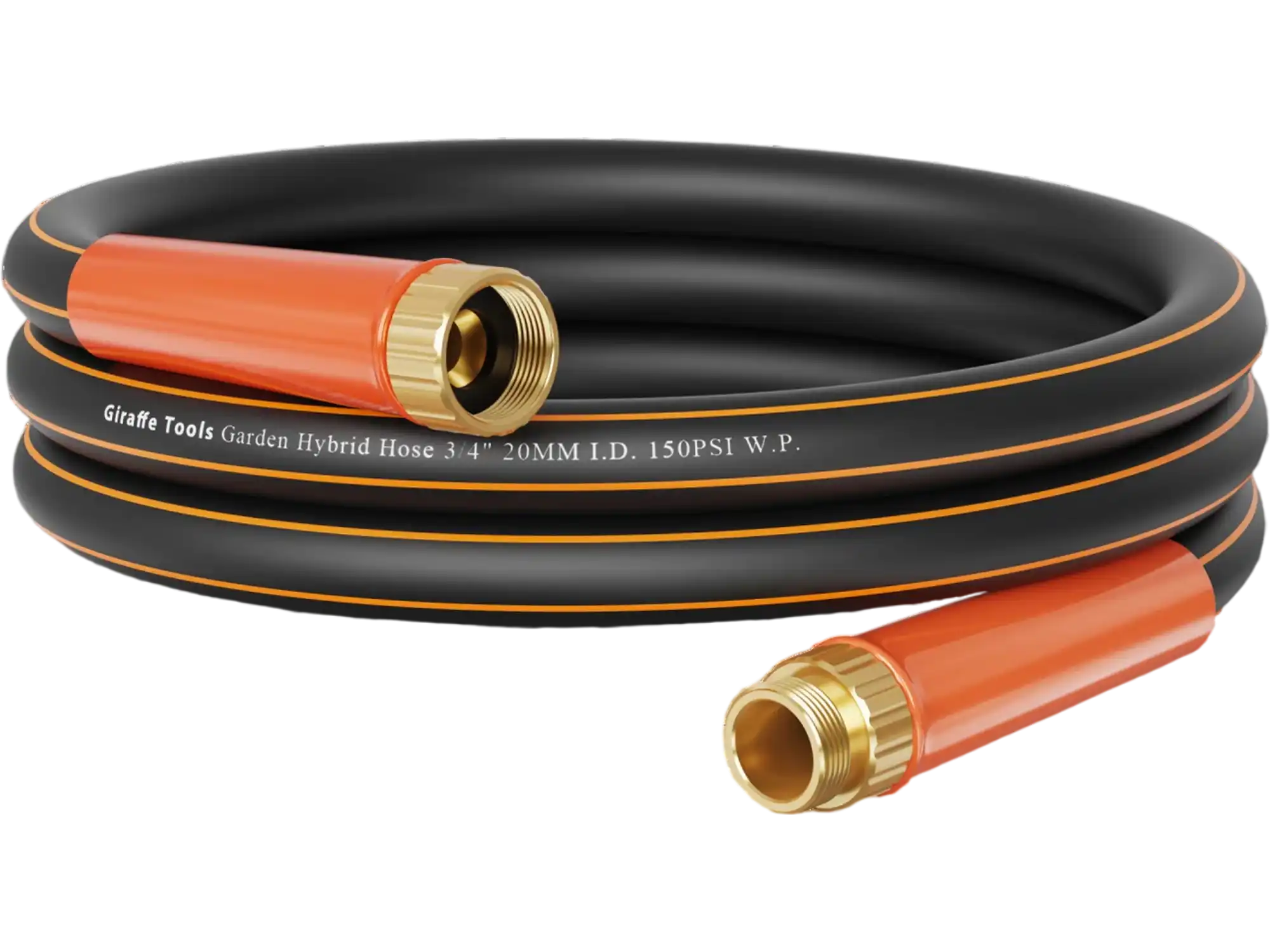 Giraffe Tools Hybrid Garden Hose with Swivel Handle 3/4
