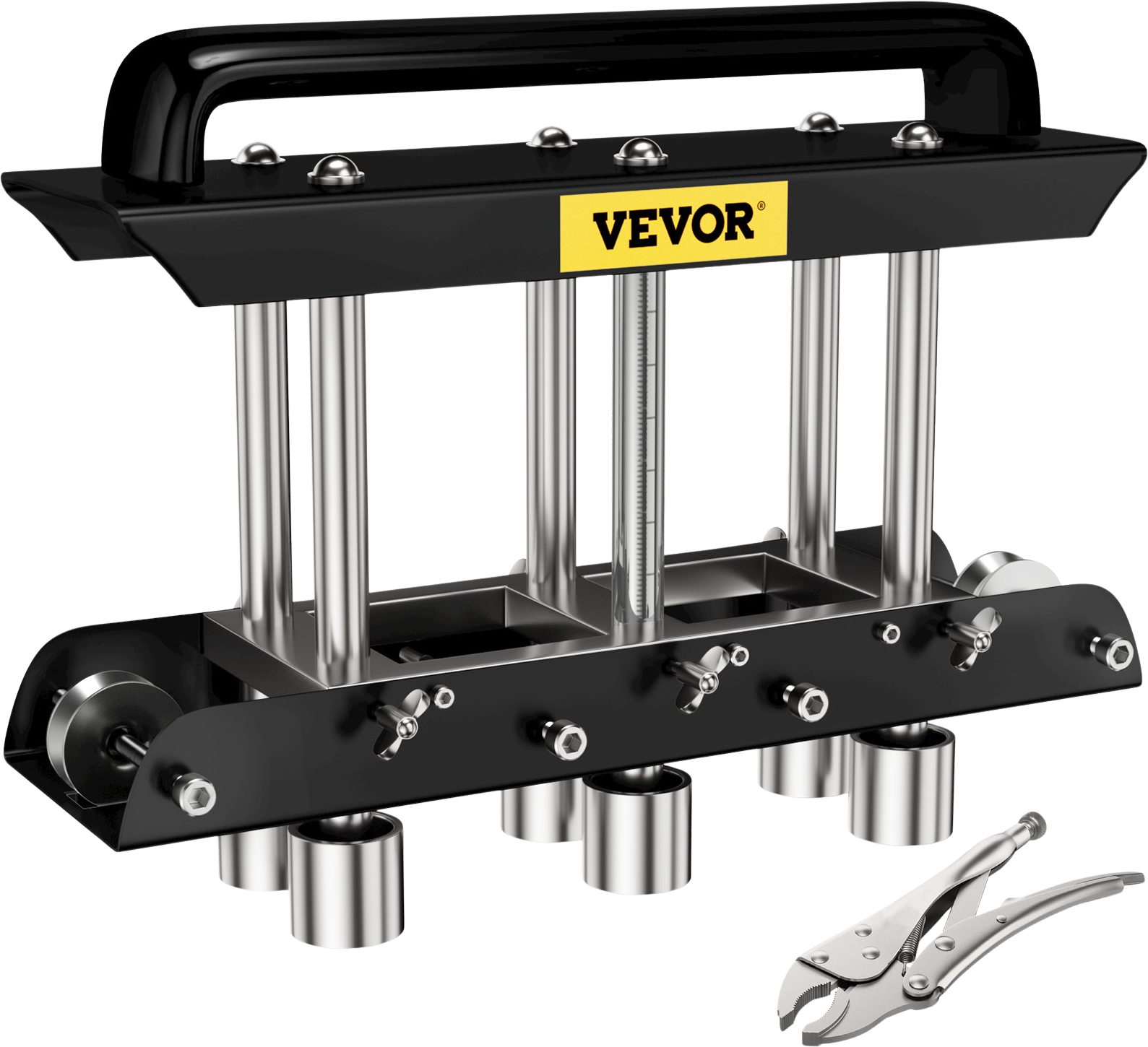 Vevor Three-Station Edge Roller 0-90° Sheet Metal Brake Adjustable 0.63