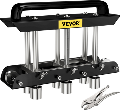 Vevor Three-Station Edge Roller 0-90° Sheet Metal Brake Adjustable 0.63