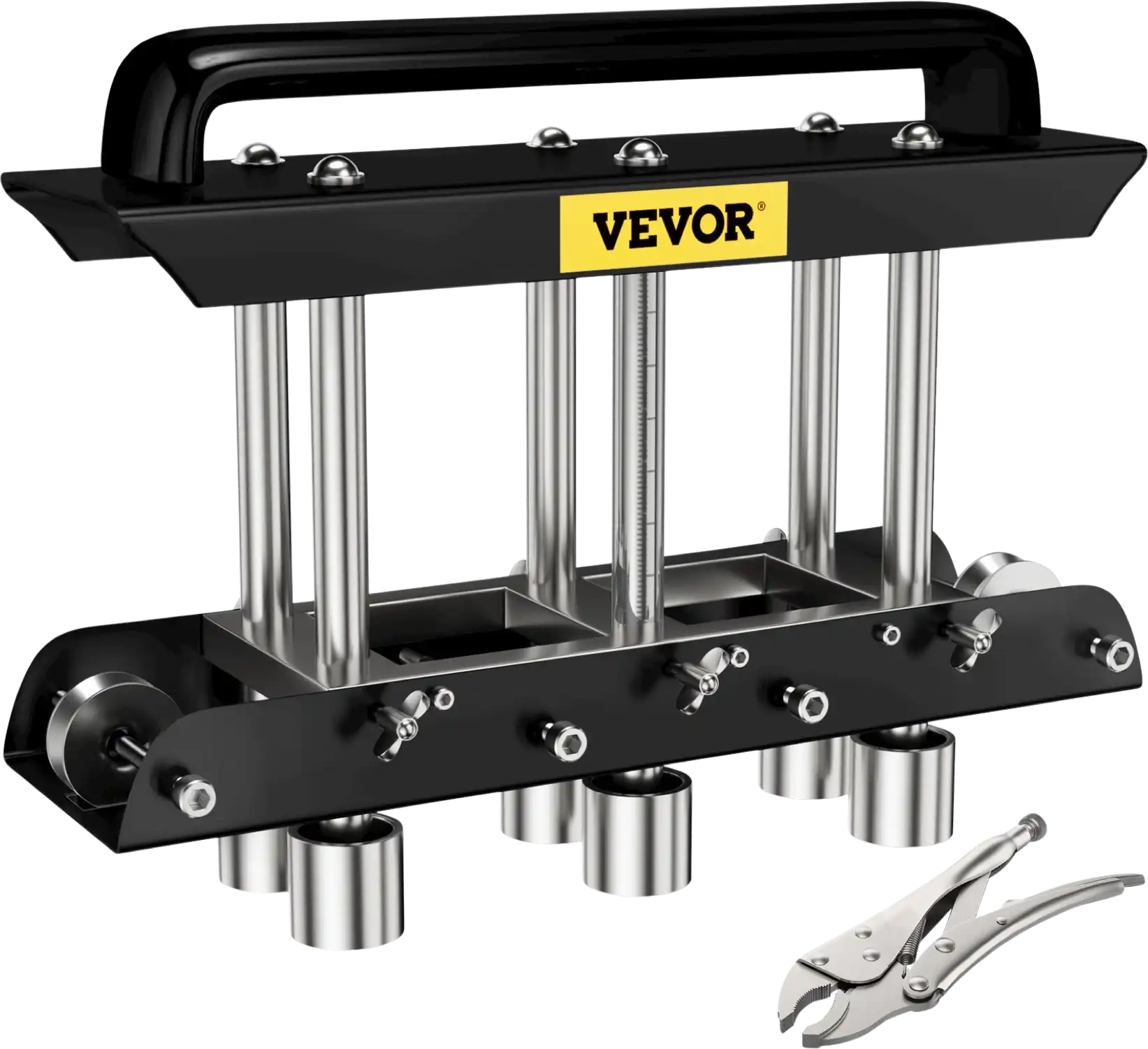 Vevor Three-Station Edge Roller 0-90° Sheet Metal Brake Adjustable 0.63