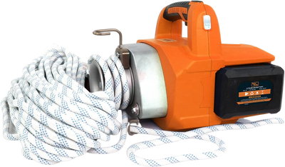 Super Handy GUO076 Portable Winch Capstan Hoist Electric Instant Start Brushless 48V 2Ah Max 1000-2000 lbs New