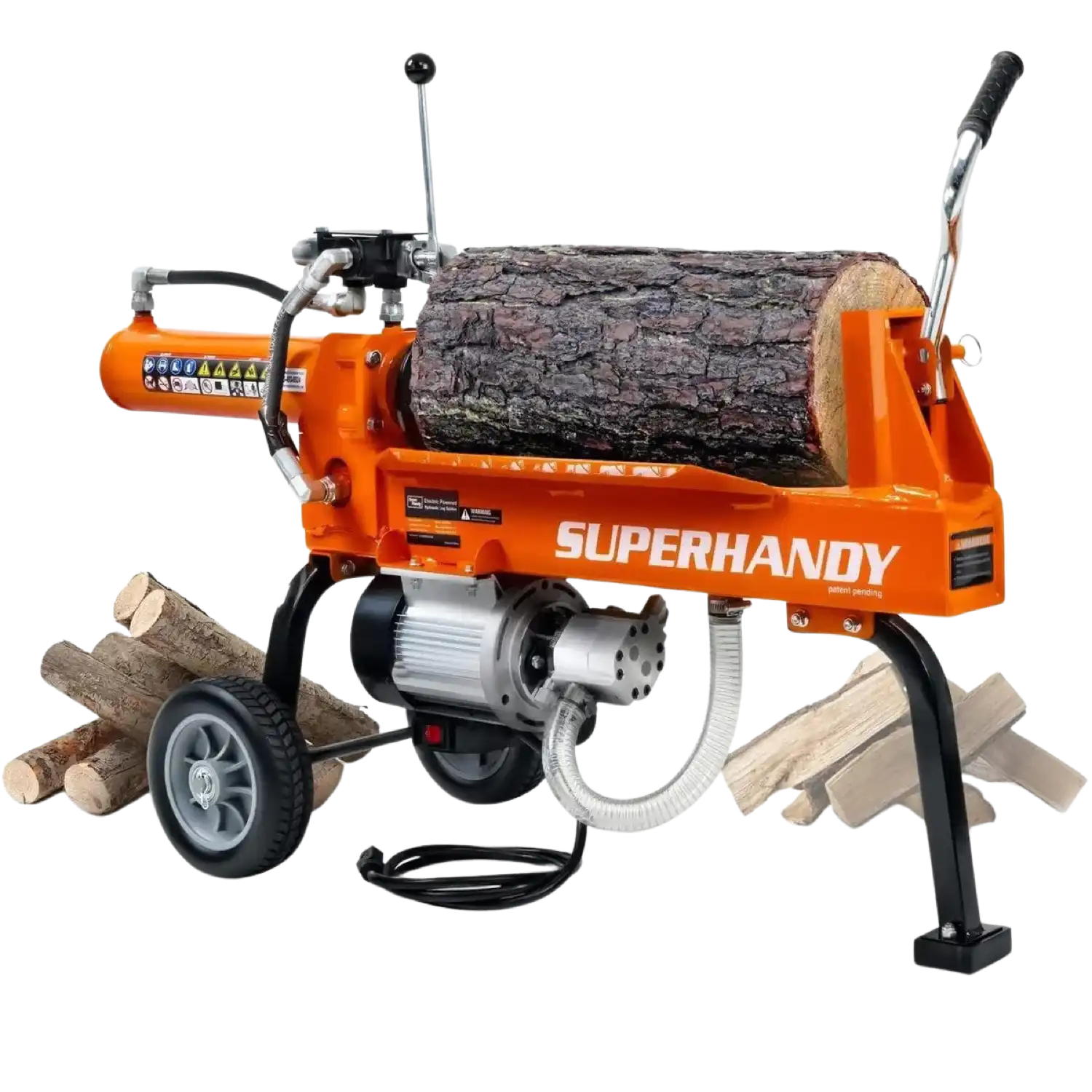 Super Handy GUO084 14 Ton 120V Portable Electric Log