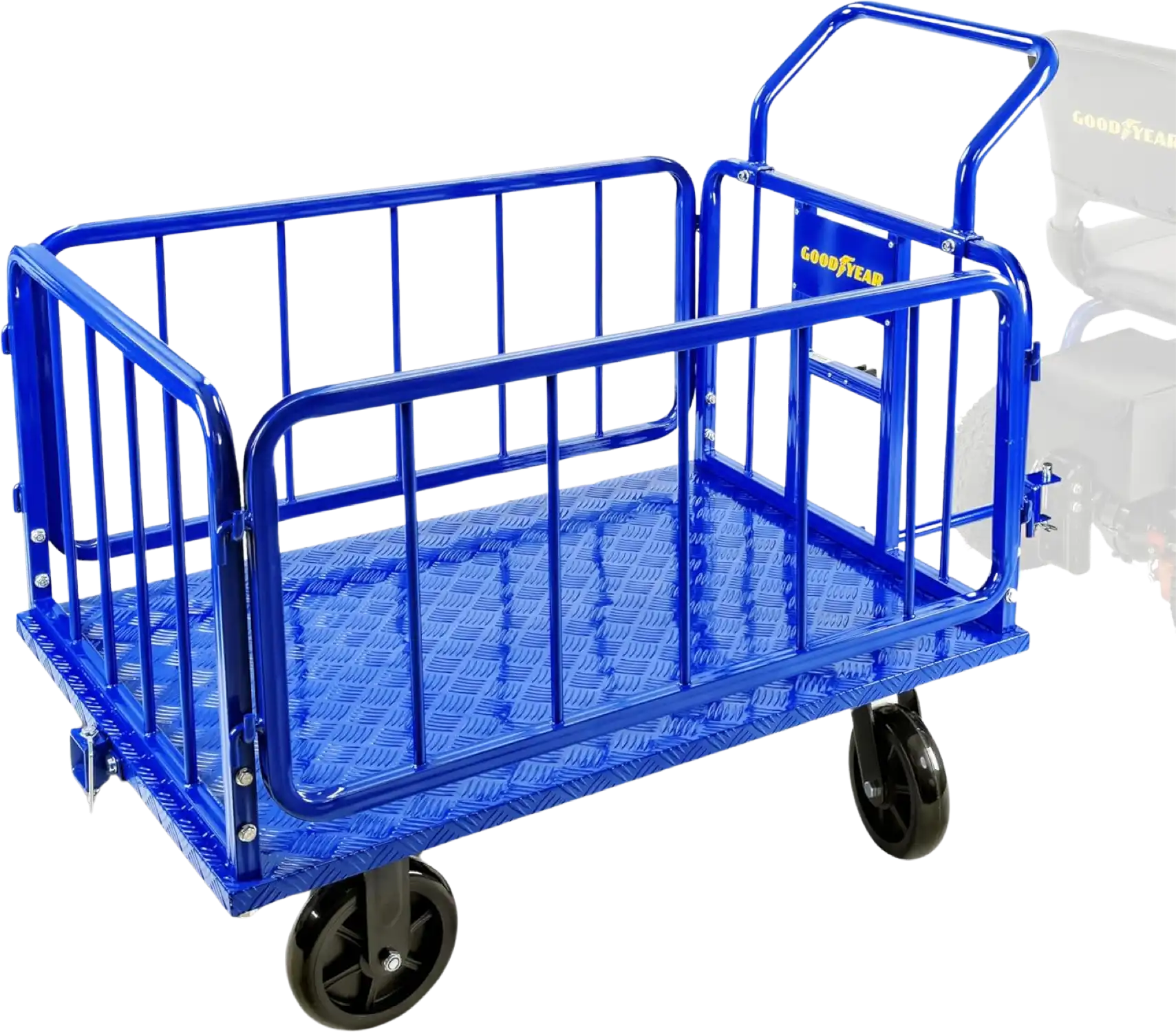 Goodyear GUO105 Cargo Trailer Heavy Duty Utility Cart 1200 lbs Load Capacity 8