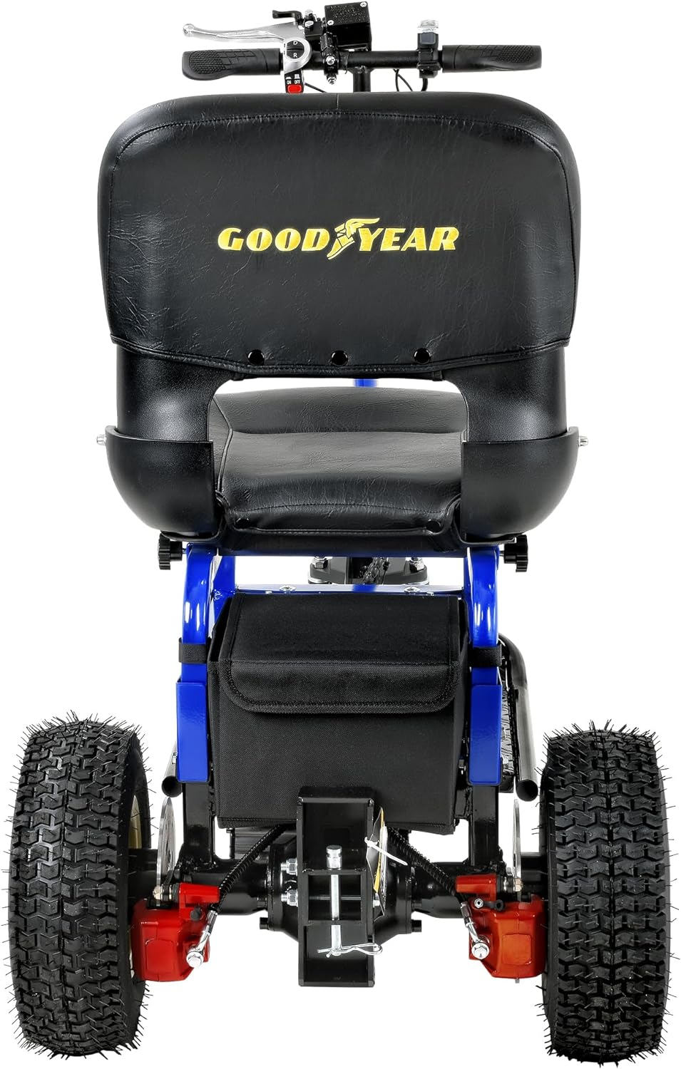 Goodyear GUO106 Tugger Electric Utility Tow Cart 12V 9Ah 500W Brushless Motor 2600 lbs Towing Capacity 350 lbs Riding Capacity New