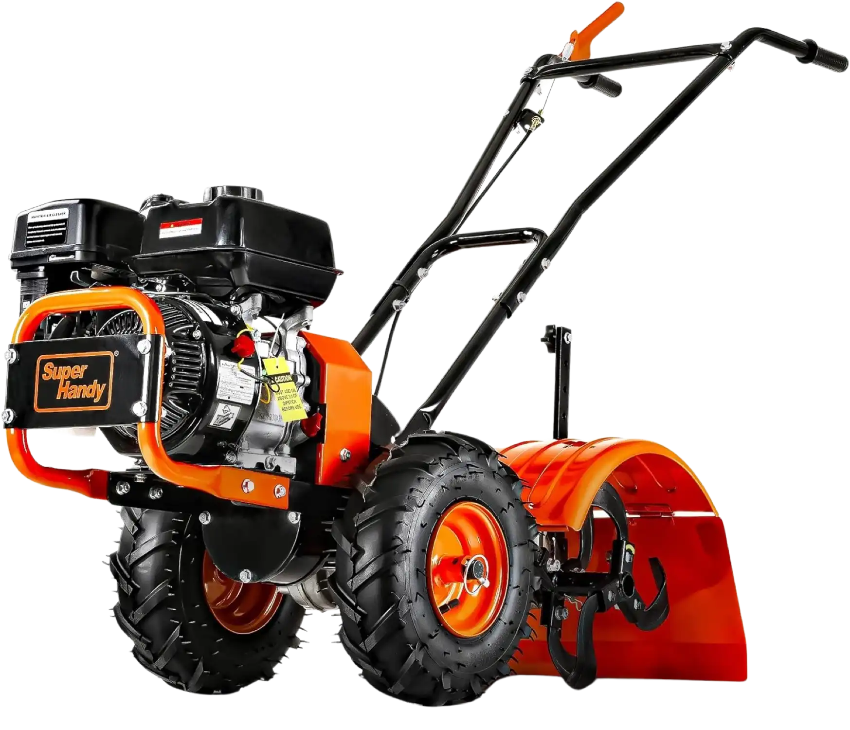 Super Handy GUO116 Rear Tine Tiller Cultivator 16” Width 12