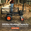 Super Handy GUO122 48V 2Ah 660 lb Working Capacity Electric Utility Power Wagon New