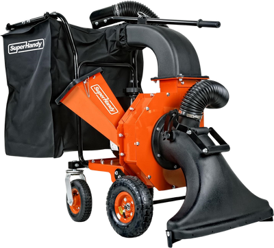Super Handy GUO128 Leaf Vacuum and Wood Chipper Mulcher 2