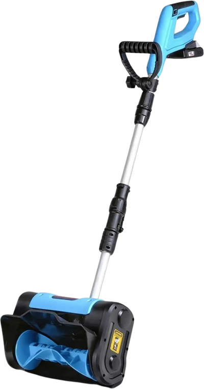 Alpha Works GUT054 Snow Blower & Shovel Portable Electric 20V 2Ah Cordless 25' Throw Distance New