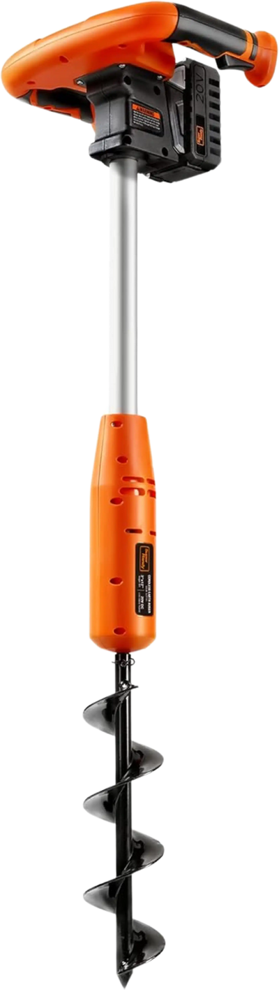 Super Handy GUT141 Electric Earth Auger 20V 4Ah Battery System 12