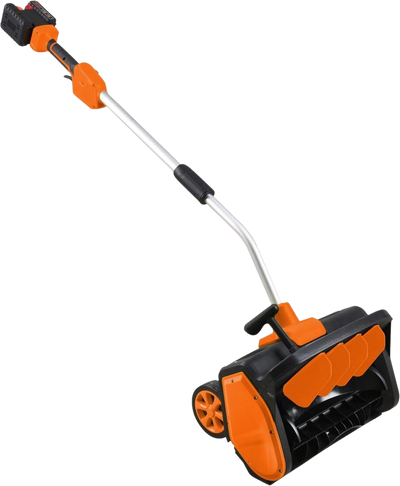 Super Handy GCAT031 Electric Snow Thrower Shovel 48V 2Ah with Curved Serrated Blade New Canada Only