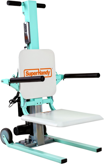 Super Handy GUT167 Electric Floor Lift 400 lbs Capacity Standing Aid Portable Foldable Magnetic Remote New