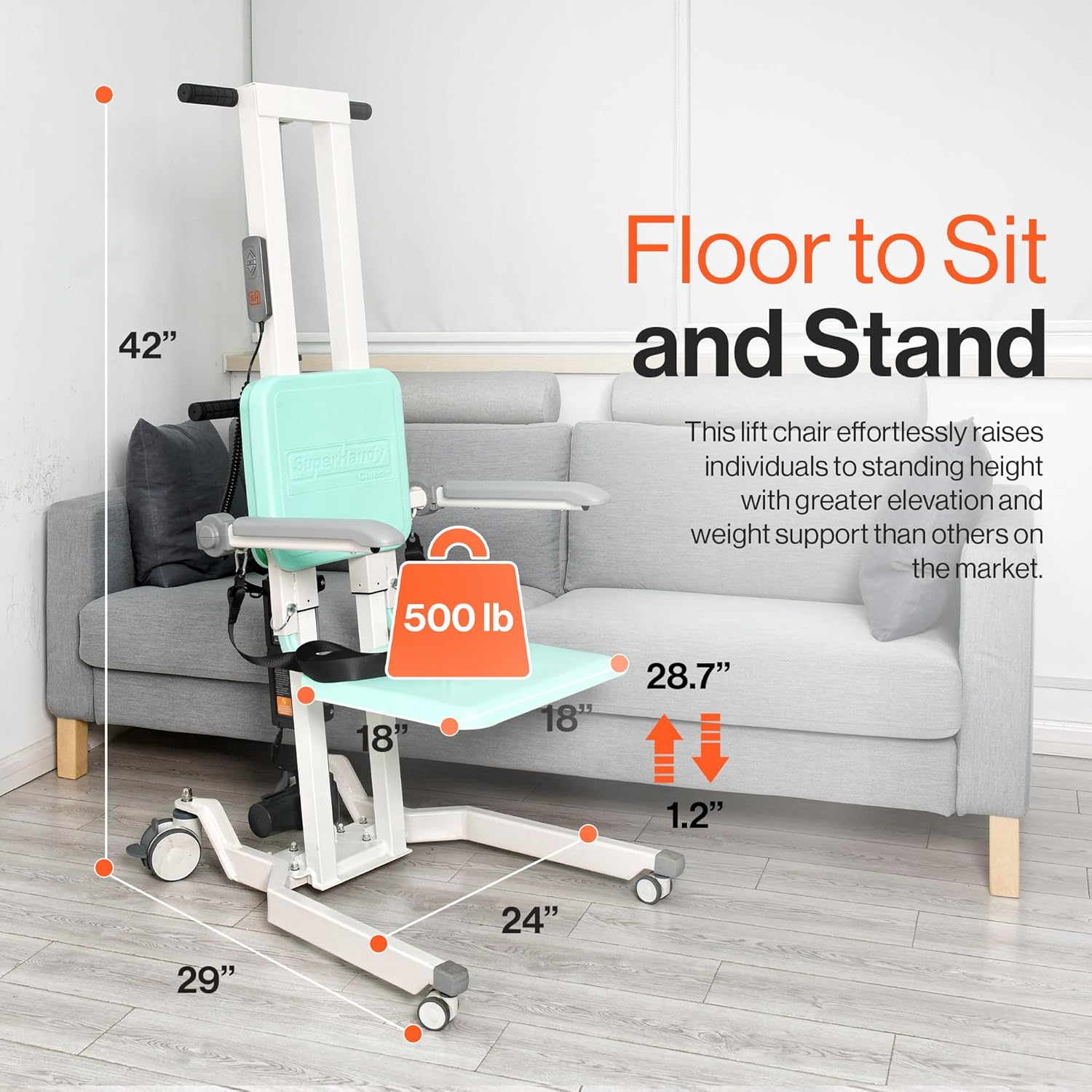 Super Handy GUT169 GoRise TX Patient Lift Electric Super Handy GUT169 GoRise TX Patient Lift Electric